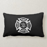 Fire Fighter Maltese Pillow