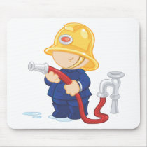 Fire Fighter mousepads
