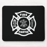 Fire Fighter Mouse Pads