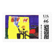 Fire Fighter Phil postage