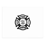 Fire Fighter Post Cards
