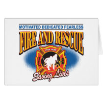 Fire Fighter Saving Lives cards by FireFighters Fire Fighter Saving Lives cards