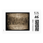 Fire Fighters Daguerreotype 1850 Postage Stamps