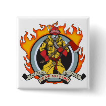 Fire Fighters Fear No Fire Pins