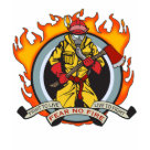 kids_basic_dark_tshirt - We salute our firefighting heroes all over the world with this special firefighter shirt.: Sizes s,m,l,xl Available colors: black