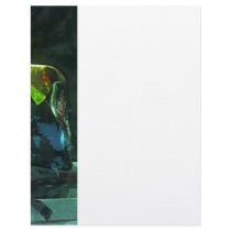Fire Fighter's Helmet Personalized Letterhead