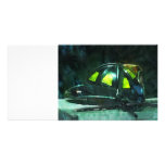 Fire Fighter's Helmet Photo Greeting Card