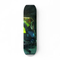 Fire Fighter's Helmet Skateboard Deck