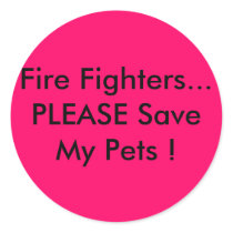 Fire Fighters... PLEASE Save My Pets ! stickers by muldersgirl Fire Fighters... PLEASE Save My Pets ! stickers