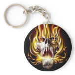 fire-flame-skull-evil keychains