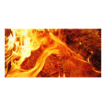 fire-flames-1 photo greeting card