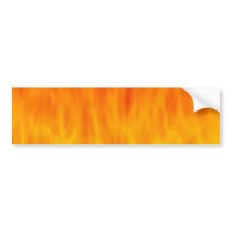 Fire / Flames Artwork: Bumper Stickers
