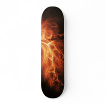 fire flames Skateboard
