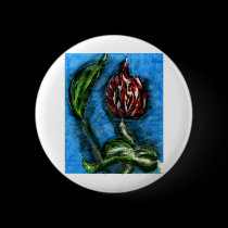 Fire Flower Black Bottom Mambo In The Style Of Bon buttons