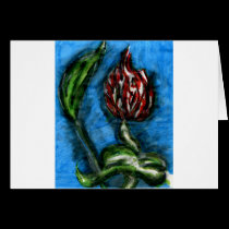 Fire Flower Black Bottom Mambo In The Style Of Bon cards