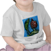 Fire Flower Black Bottom Mambo In The Style Of Bon Shirts