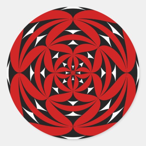 fire flower boquet sticker