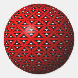 fire flower sphere sticker