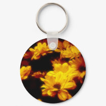 Fire flowers keychains