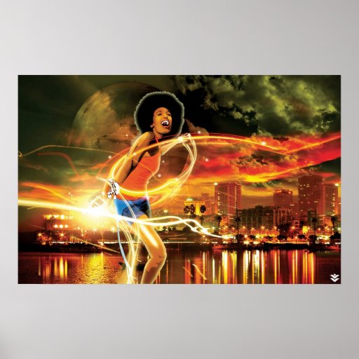 Fire fly poster