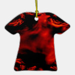 Fire Fractal Decoration Ornament