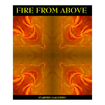 FIRE FROM ABOVE posters