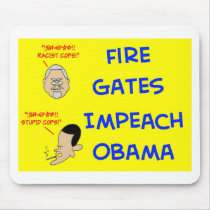 fire gates impeach obama mousepads