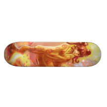 Fire Geisha Skate Board Deck