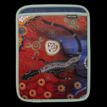 Fire Goanna Dreaming ipad sleeves