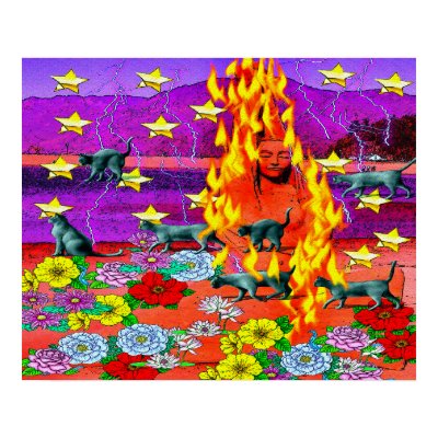 Fire Goddess Poster by orsobear