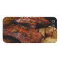 Fire Grilled Barbecue Ribs iPhone 5 Case iPhone 5 Covers