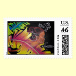 Fire - Haitian Island Spirits Stamp