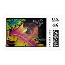 Fire - Haitian Island Spirits postage by nazaire2 Fire - Haitian Island Spirits postage
