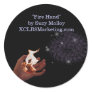 Fire Hand Large Sticker Sheets