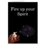 Fire hands card
