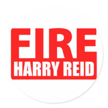 Fire Harry Reid Sticker
