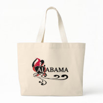 Fire Heart Alabama Canvas Bags