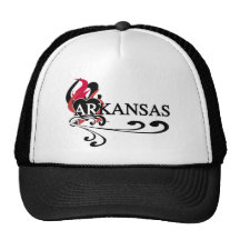 Fire Heart Arkansas Hats