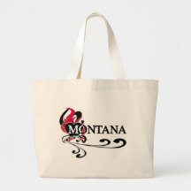 Fire Heart Montana Canvas Bag