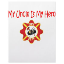 fire hero uncle customized letterhead