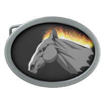 Fire Horse belt buckle belt buckles