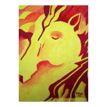 Fire Horse Print