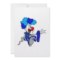 fire hose clown invitations
