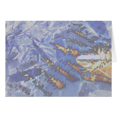 Fire &amp; Ice Greeting Card by RLMdesignes