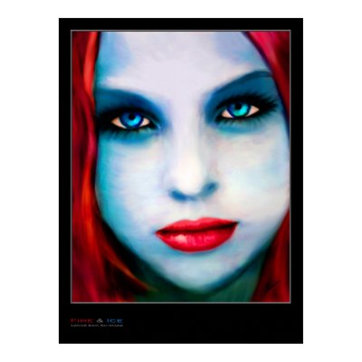 Fire & Ice Poster by tuxxon