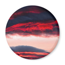 Fire in clouds magnets