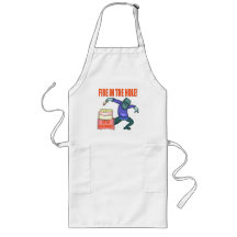 Fire In The Hole 40th Birthday Gifts Aprons