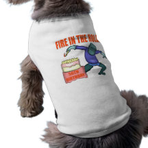 Fire In The Hole 50th Birthday Gifts Doggie T-shirt