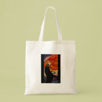 Fire In The Sky canvas bag