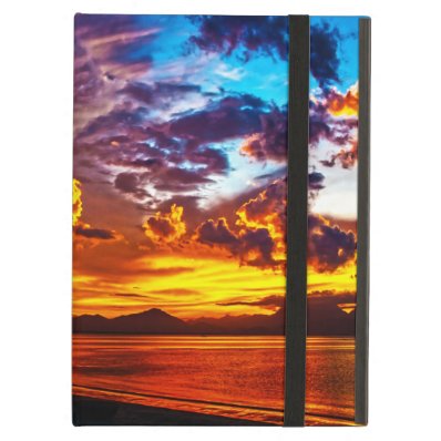 Fire in the Sky iPad Folio Cases